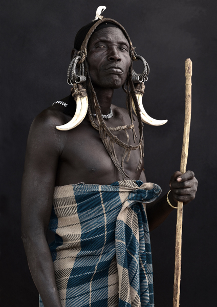 Bersidi, Mursi Man, March 2011