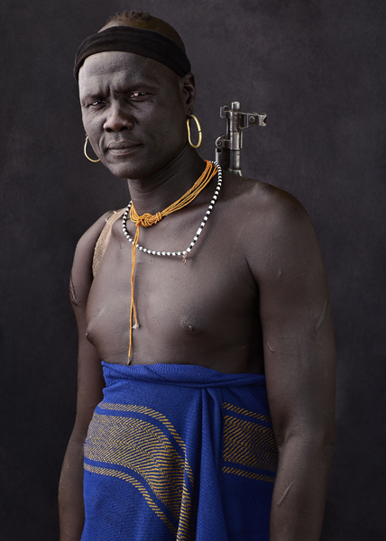 Berkoro, Mursi Man, March 2011