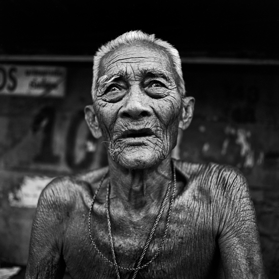 <strong>FOURTH PLACE</strong> <em>Blind Man Awaiting Cataract Surgery, Bangkok,</em> Lung Liu Lung 