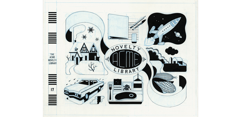 CHRIS WARE The ACME Novelty Library No. 17; Cover, 2007