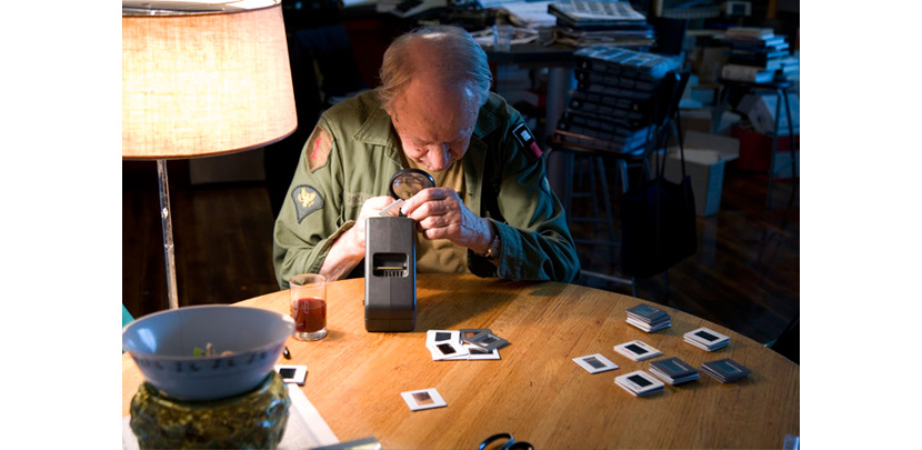 Jonas Mekas. Photography by Derek Peck