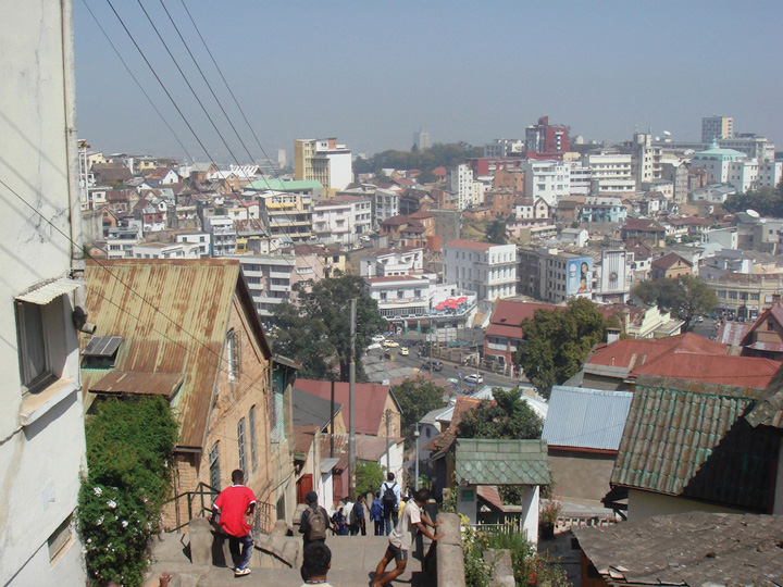 Antananarivo, Madagascar.  Photograph by David Adjaye