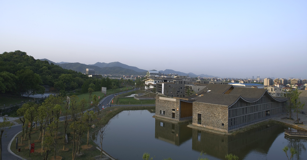 Xiangshan Campus, China Academy of Art, Phase II, 2004-2007, Hangzhou, China.  Photo by Lv Hengzhong.