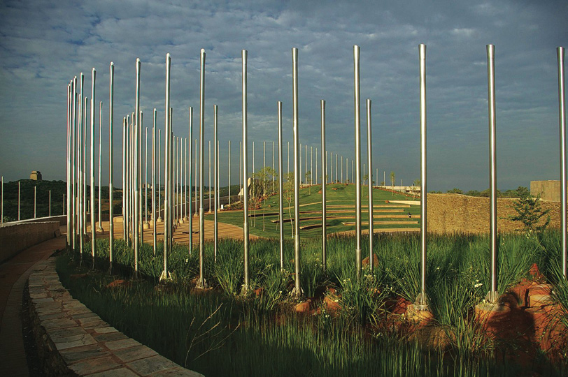 Ampitheatre at Freedom Park, Johannesburg, South Africa, 2011.  By GREENinc.