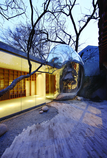 Hutong Bubble, Beijing, China, 2009.  By MAD Architects.