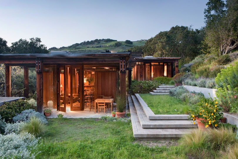 George and Jennifer Brook-Kothlow House, Carmel Valley, California, 1978-8.