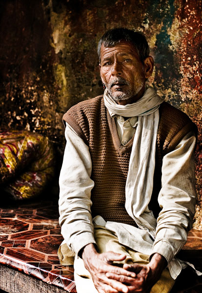 Man on a Bench © William J Palank