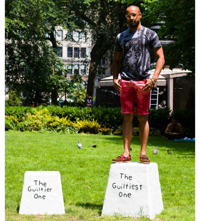 Miranda July, Eleven Heavy Things, Union Square, New York, NY. Photography by Brian Paul Lamotte. Courtesy of the Artist, Deitch Projects, NYC Parks & Recreation, and the Union Square Partnership. (Click images to enlarge)