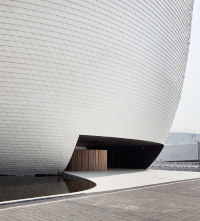 Finland's Shanghai Expo Pavilion, “Kirnu,” by JKMM (Finland), 2010.  Photo: Derryck Menere. (Click to enlarge) 