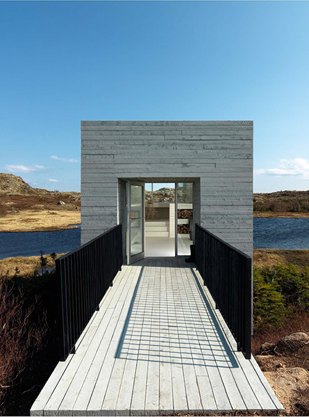 Bridge Studio, Saunders Architecture, Newfoundland, Canada. Photography: Bent Rene Synnevag. Copyright Gestalten 2013