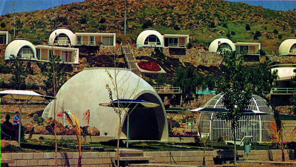 Airform resort housing in Turkey, 1950.