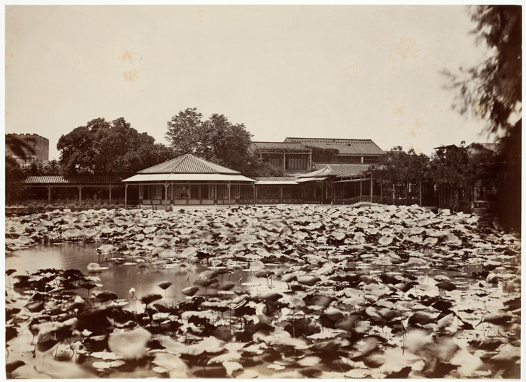 Anonymous <em>The Senior Hong Merchant How Qua's Summer House, Canton</em> ca. 1880s