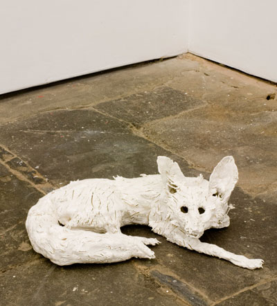 White Fox, 2010. Allison Schulnik