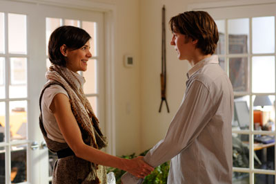 Katie Holmes and Paul Dano in The Extra Man