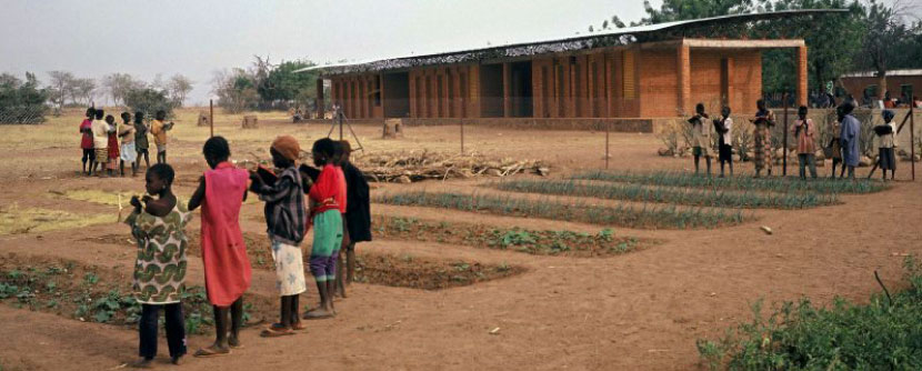 School, Gando and Dano, Burkina Faso, by Diebedo Francis Kere. Courtesy of Aga Award for Architecture.