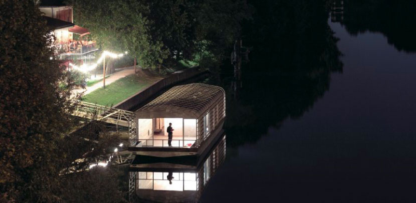 La Maison Flottante, Paris, France, by Ronan & Erwan Bouroullec. Courtesy of Studio Bouroullec.