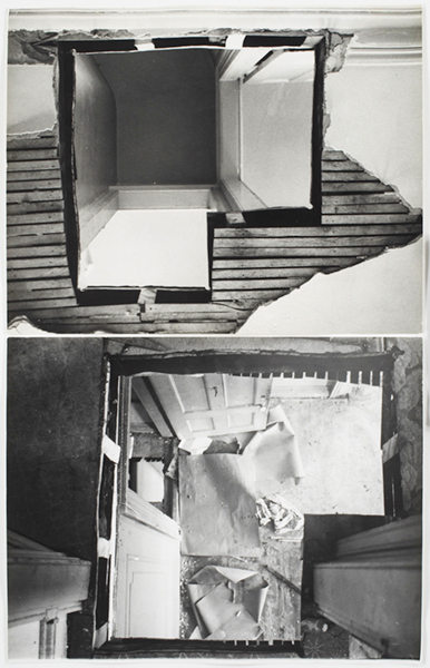 BRONX FLOOR Gordon Matta-Clark Bronx Floor, 1973 courtesy of the Estate of Gordon Matta-Clark and David Zwirner Gallery