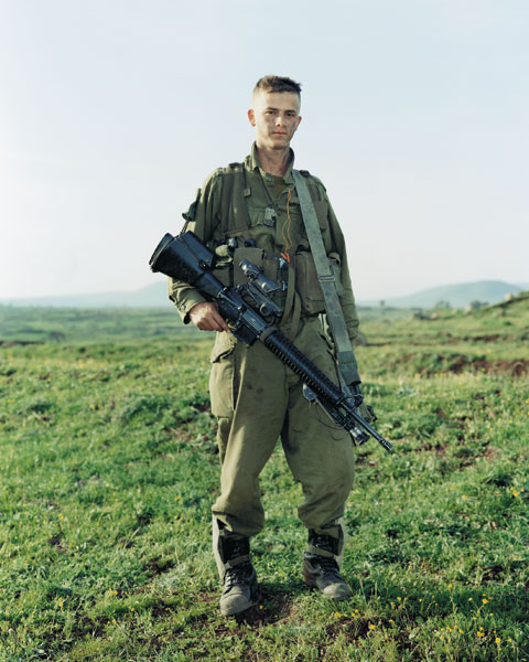 <em>Omri, Givatti Brigade, Golan Heights, Israel, March 29, 2000</em>