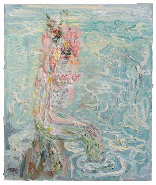 <em>Ariel</em> 72 x 60 oil on linen 2012