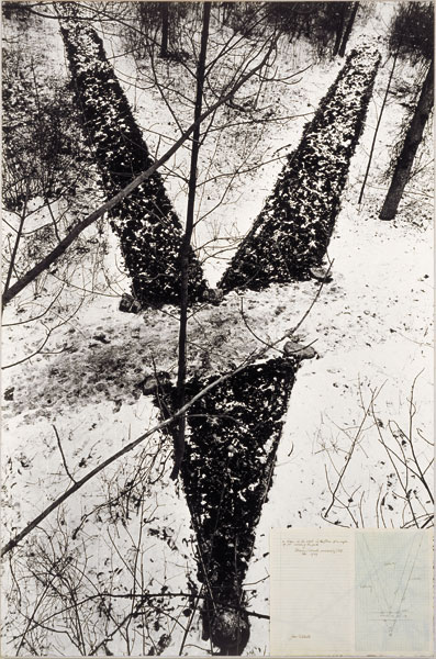 Jan Dibbets <em>Crossing the Path</em>, 1969