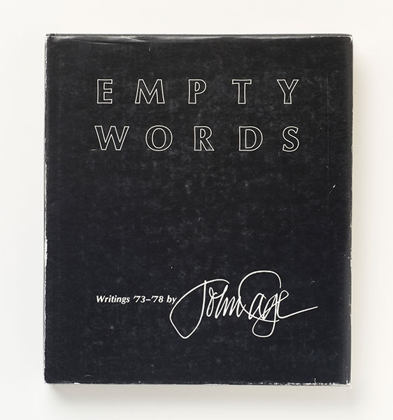 <em>Empty Words - Writings '73-'78</em>, 1979