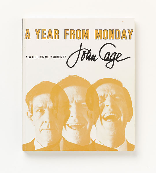 <em>A Year From Monday - New Lectures and Writings by John Cage</em>, 1969