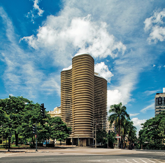 Paulo Niemeyer Apartments, Belo Horizonte, Brasil, 1954-60.