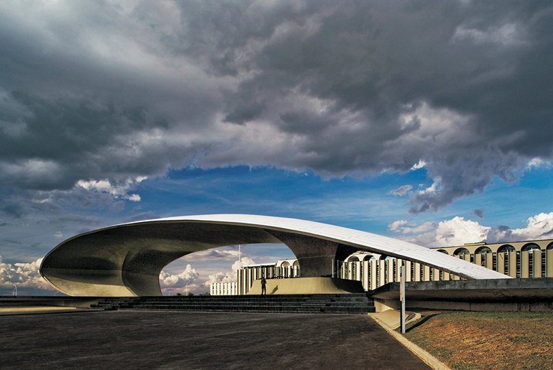 Defense Ministry, Brasilia, Brasil, 1967.