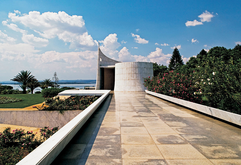 Chapel, Alvorado Palace, Brasilia, 1957.