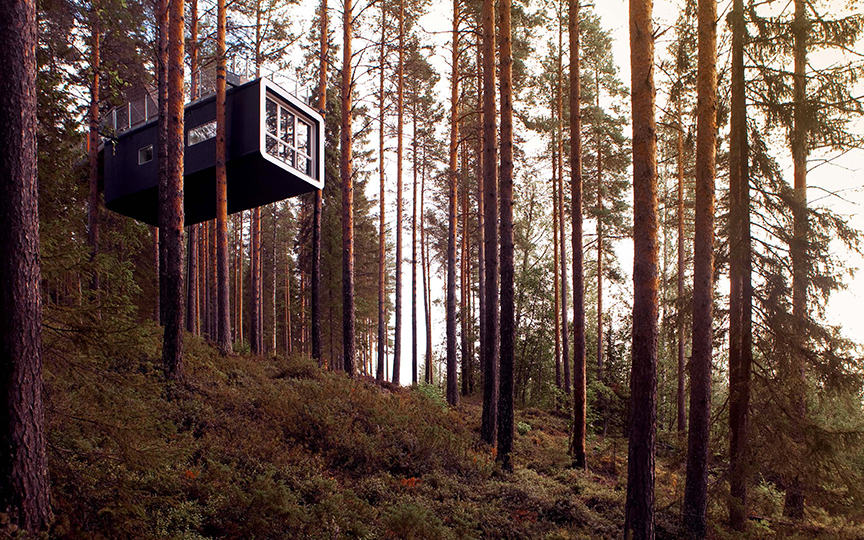 Treehotel, Harads, Sweden, 2010.  By Tham Videgård Architects.