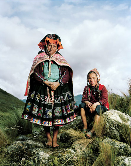 Juliana Pacco Pacco, llama herdswoman. Paru Paru, Peru.