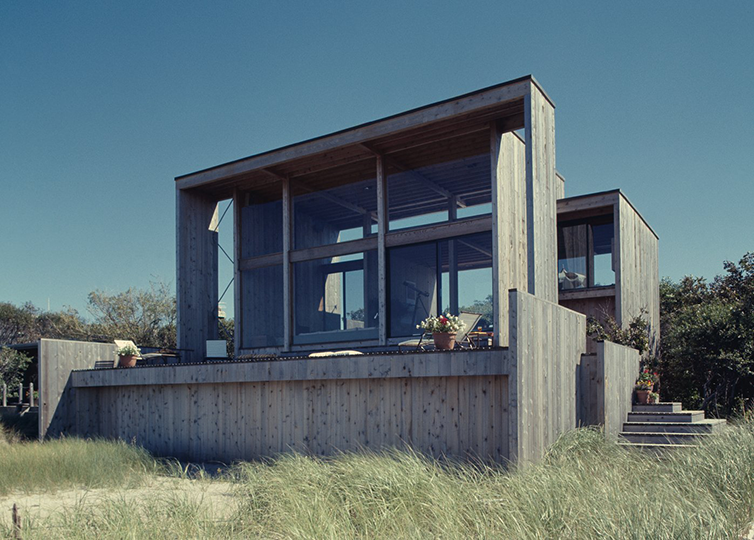 Travis-Wall House, Fire Island Pines, NY, 1972-75.  Architect Horace Gifford.