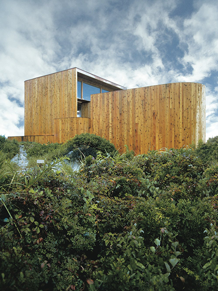 Roeder House, Fire Island Pines, NY, 1969.  Architect Horace Gifford.