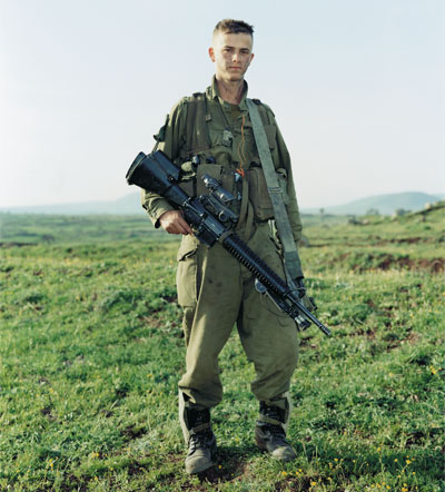 <em>Omri, Givatti Brigade, Golan Heights, Israel, March 29, 2000</em>