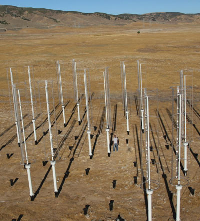 Rendering of VAWT Field Laboratory for Optimized Wind Energy/Caltech