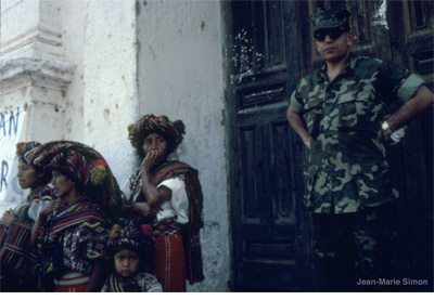 Military Occupies Indigenous Highlands 1982 by Jean Marie Simon