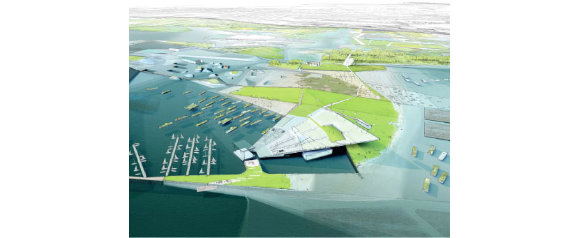 LTL Archtiects, rendering of Aquatel Pier