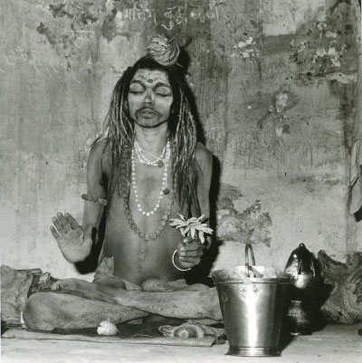 A Holy Man, Katmandu (1985). All photography by Rosalind Solomon. (Click image to enlarge)