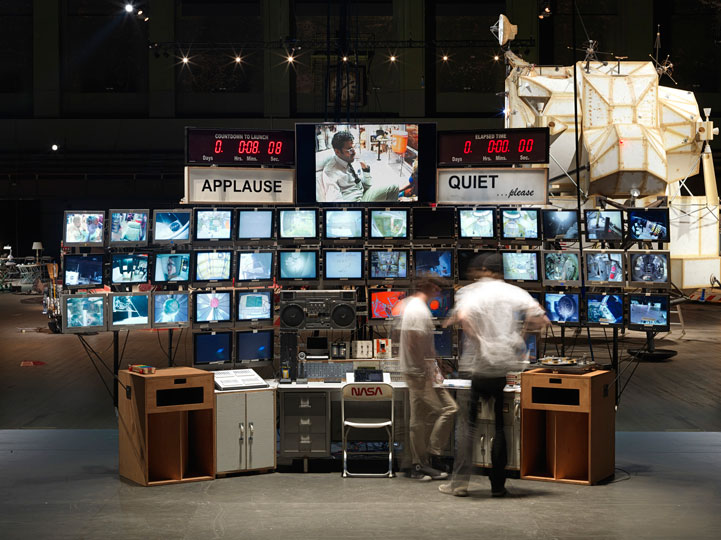 Installation view of Mission Control Center (MCC). Photo by Genevieve Hanson, NYC.