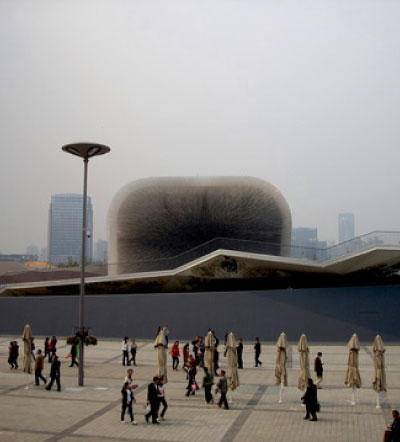 UK Pavilion at Shanghai Expo 2010. Photography by Chaz Hutton via Dezeen