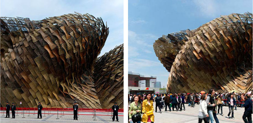 Spanish Pavilion, Photography by Iñigo Bujedo Aguirre. 