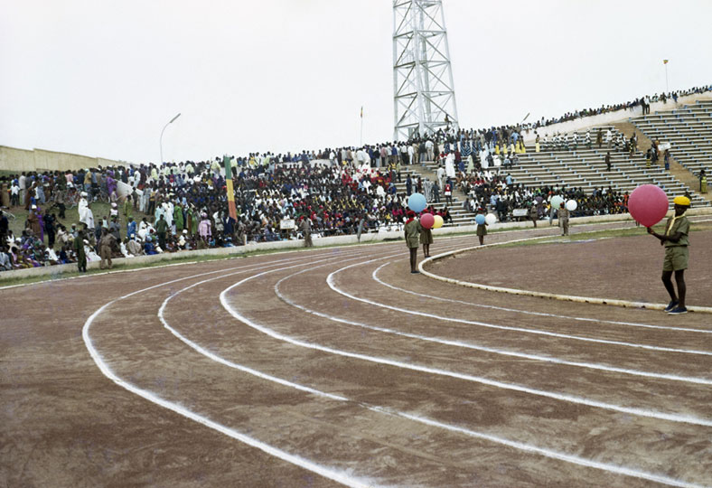 
Bamako Stadium, Bamako, August 1967 
© Malick SidibÈ