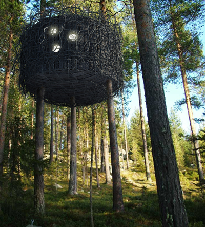 All photography courtesy of Treehotel. (Click images to enlarge)