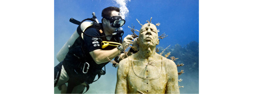 underwatersculpture pagetwo Underwater Sculptures