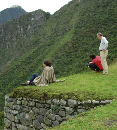 Werner Herzog directing My Son, My Son, What have you done? Photography by Lena Herzog. Courtesy of Absurda. (Click images to enlarge)