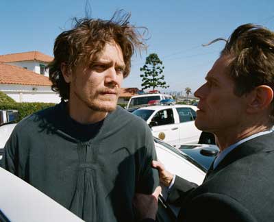 Detective Hank Havenhurst (Willem Dafoe) and Brad McCullum (Michael Shannon) in